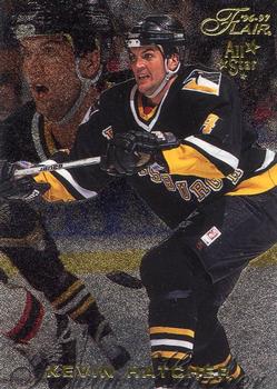 #76 Kevin Hatcher - Pittsburgh Penguins - 1996-97 Flair Hockey