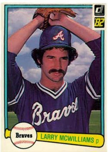 #527 Larry McWilliams - Atlanta Braves - 1982 Donruss Baseball