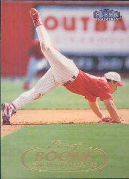 #528 Bret Boone - Cincinnati Reds - 1998 Fleer Tradition Baseball