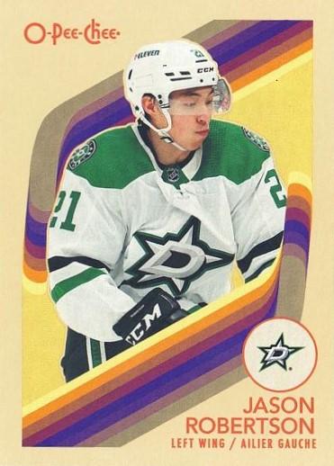 #528 Jason Robertson - Dallas Stars - 2023-24 O-Pee-Chee - Retro Hockey