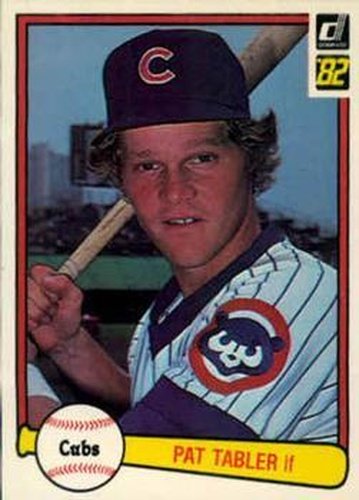 #529 Pat Tabler - Chicago Cubs - 1982 Donruss Baseball
