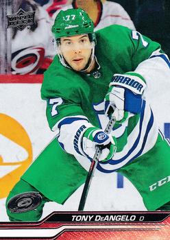#529 Tony DeAngelo - Carolina Hurricanes -2023-24 Upper Deck Hockey
