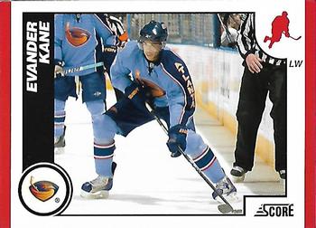 #52 Evander Kane - Atlanta Thrashers - 2010-11 Score Hockey