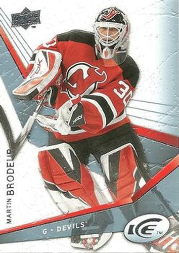 #52 Martin Brodeur - New Jersey Devils - 2008-09 Upper Deck Ice Hockey