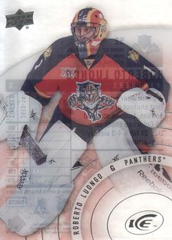 #52 Roberto Luongo - Florida Panthers - 2014-15 Upper Deck Ice Hockey