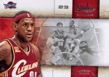 #52 LeBron James - Cleveland Cavaliers - 2009-10 Panini Studio Basketball