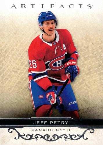 #52 Jeff Petry - Montreal Canadiens - 2021-22 Upper Deck Artifacts Hockey
