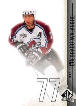 #52 Ray Bourque - Colorado Avalanche - 2010-11 SP Authentic Hockey