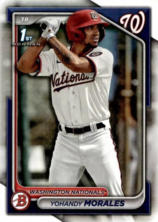 #BP-52 Yohandy Morales - Washington Nationals - 2024 Bowman - Prospects Baseball