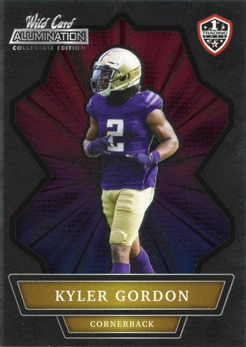 #ANBC-52 Kyler Gordon - Washington Huskies - 2021 Wild Card Alumination NIL Football