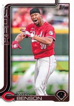 #52 Will Benson - Cincinnati Reds - 2025 Topps Baseball