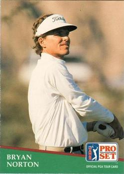 #52 Bryan Norton - 1991 Pro Set PGA Tour Golf