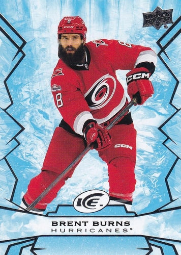 #52 Brent Burns - Carolina Hurricanes - 2022-23 Upper Deck Ice Hockey