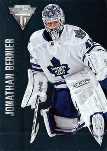 #52 Jonathan Bernier - Toronto Maple Leafs - 2013-14 Panini Titanium Hockey
