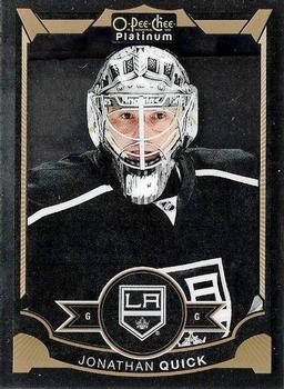 #52 Jonathan Quick - Los Angeles Kings - 2015-16 O-Pee-Chee Platinum Hockey
