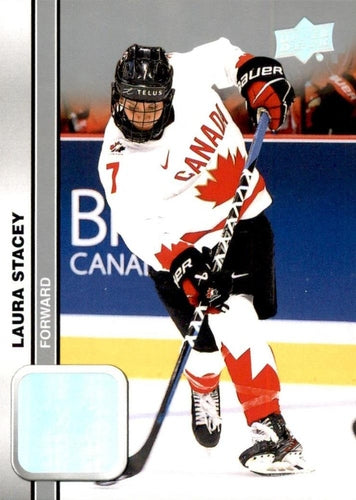 #52 Laura Stacey - Canada - 2023 Upper Deck Team Canada Juniors Hockey