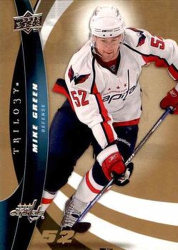 #52 Mike Green - Washington Capitals - 2009-10 Upper Deck Trilogy Hockey