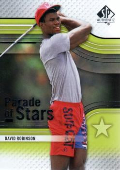 #52 David Robinson - 2012 SP Authentic Golf