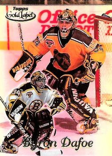 #52 Byron Dafoe - Boston Bruins - 1999-00 Topps Gold Label Hockey