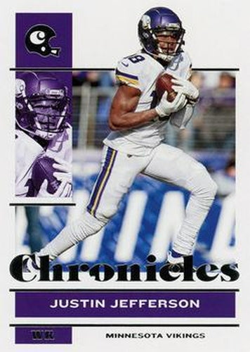 #52 Justin Jefferson - Minnesota Vikings - 2021 Panini Chronicles Football
