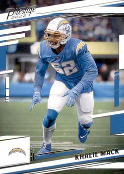 #52 Khalil Mack - Los Angeles Chargers - 2022 Panini Prestige Football