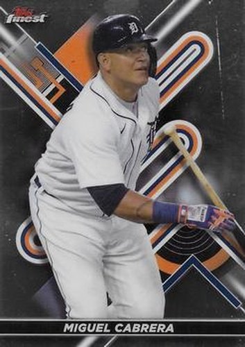 #52 Miguel Cabrera - Detroit Tigers - 2022 Finest Baseball