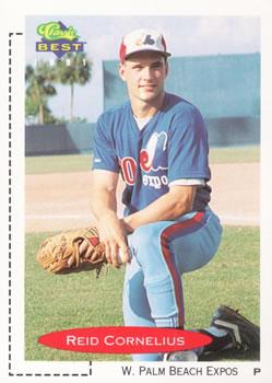 #52 Reid Cornelius - West Palm Beach Expos - 1991 Classic Best Baseball