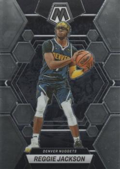 #52 Reggie Jackson - Denver Nuggets - 2022-23 Panini Mosaic Basketball