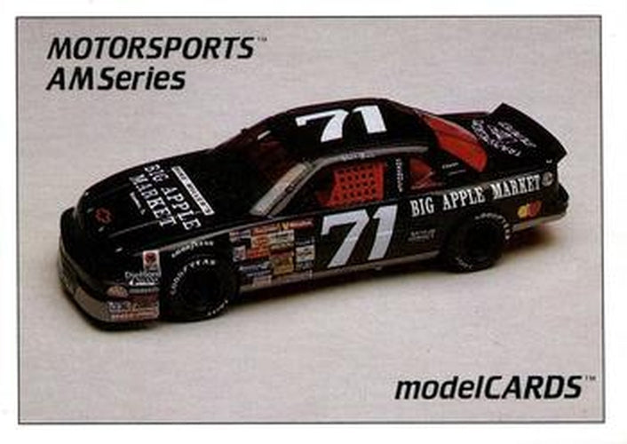 #52 Dave Marcis' Car - Marcis Auto Racing - 1992 Motorsports Modelcards AM Series Racing
