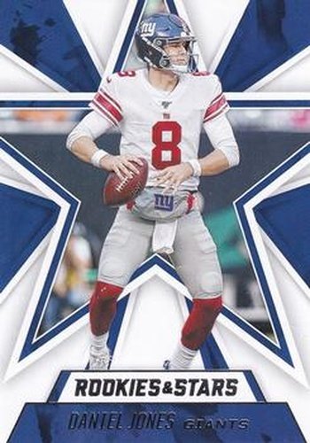 #52 Daniel Jones - New York Giants - 2020 Panini Rookies & Stars Football