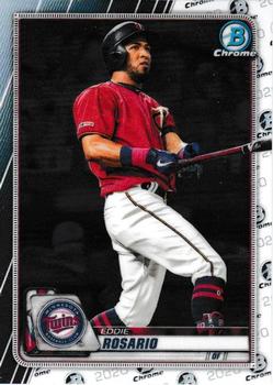 #52 Eddie Rosario - Minnesota Twins - 2020 Bowman Chrome Baseball