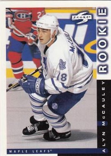 #52 Alyn McCauley - Toronto Maple Leafs - 1997-98 Score Hockey