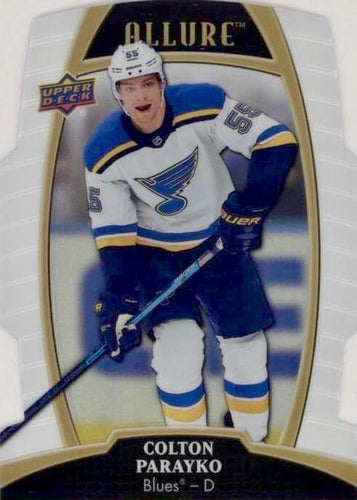 #52 Colton Parayko - St. Louis Blues - 2019-20 Upper Deck Allure - White Rainbow Hockey