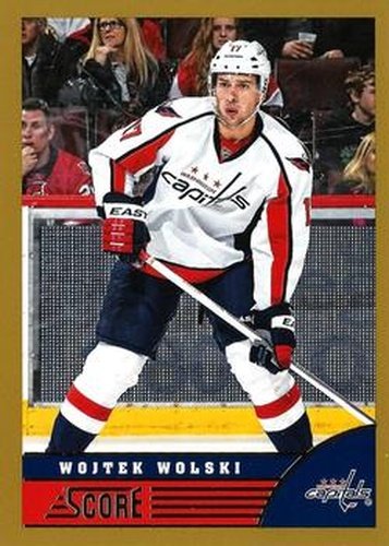 #530 Wojtek Wolski - Washington Capitals - 2013-14 Score - Gold Hockey