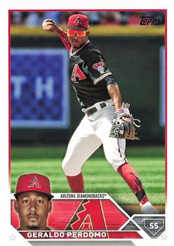 #531 Geraldo Perdomo - Arizona Diamondbacks - 2023 Topps Baseball