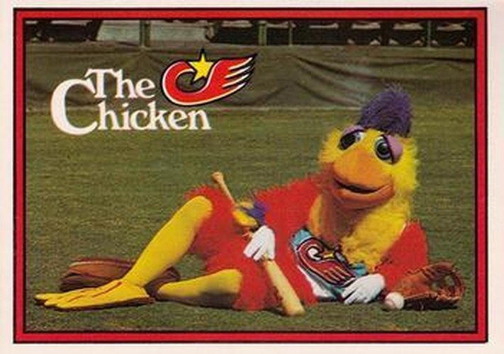 #531a The Chicken - San Diego Padres - 1982 Donruss Baseball