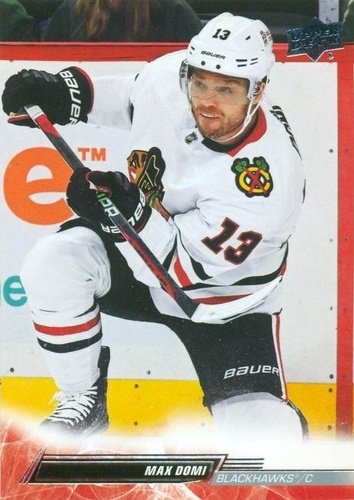 #532 Max Domi - Chicago Blackhawks - 2022-23 Upper Deck Hockey