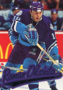 #4 Roman Oksiuta - Anaheim Mighty Ducks - 1996-97 Ultra Hockey