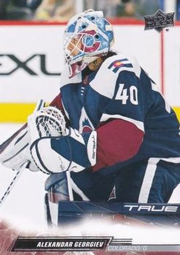 #535 Alexandar Georgiev - Colorado Avalanche - 2022-23 Upper Deck Hockey