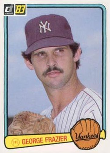 #535 George Frazier - New York Yankees - 1983 Donruss Baseball