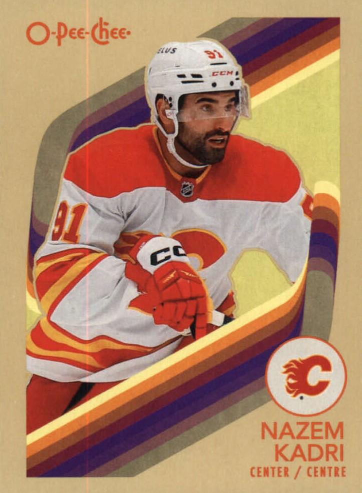 #536 Nazem Kadri - Calgary Flames - 2023-24 O-Pee-Chee - Retro Hockey