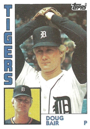 #536 Doug Bair - Detroit Tigers - 1984 Topps Baseball