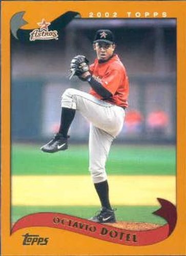 #536 Octavio Dotel - Houston Astros - 2002 Topps Baseball