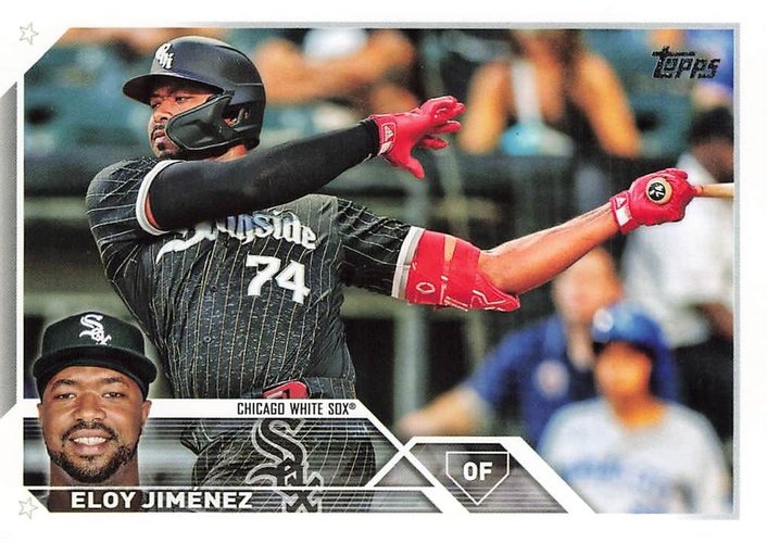#537 Eloy Jiménez - Chicago White Sox - 2023 Topps Baseball