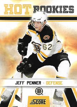 #537 Jeff Penner - Boston Bruins - 2010-11 Score Hockey