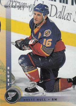 #71 Brett Hull - St. Louis Blues - 1997-98 Donruss Hockey