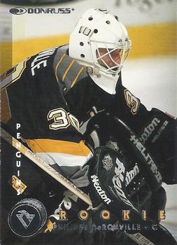 #197 Philippe DeRouville - Pittsburgh Penguins - 1997-98 Donruss Hockey