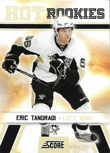 #538 Eric Tangradi - Pittsburgh Penguins - 2010-11 Score Hockey