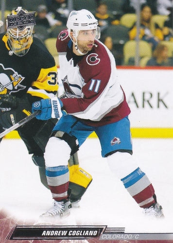 #539 Andrew Cogliano - Colorado Avalanche - 2022-23 Upper Deck Hockey