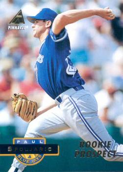 #539 Paul Spoljaric - Toronto Blue Jays - 1994 Pinnacle Baseball